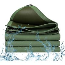 Bâche de Protection en Toile, Ultrixe 400 g/m²- 1,4x6m, Bâche Industrielle Couverture étanche, Ultra Lourde, Indéchirable, avec œillets, Imperméable