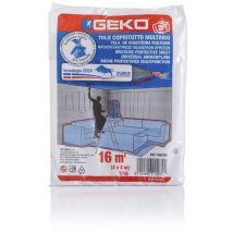 Elepacking - Geko Bâche De Protection Multiusage 16m² (4x4m) Résistante Et Écologique En Plastique Xs Avec Technologie Taurus