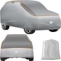Tectake - Bâche de voiture anti-grêle imperméable et respirante - suv / van big (571 x 203 x 120 cm)