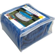 Bâche été bulle 6,40 m – Polyéthylène alvéolé – Anti-UV – Bâche de piscine – Forme standard
