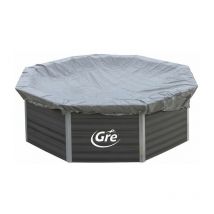 Bâche de protection pour piscine composite GRE - Ø 410 cm