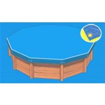 Piscineo - Bâche hiver Eco bleue compatible piscine modèle Vermela