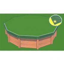 Bâche hiver Eco verte compatible piscine Cristaline Evolux