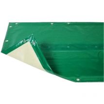 Piscineo - Bâche hiver Luxe verte compatible piscine modèle Auckland
