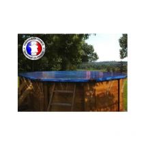 Ubbink - Bâche hiver compatible piscine Taille piscine: Hexagonale 410 - Couleur: Beige/beige