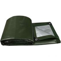 Bâche imperméable, bâche de Jardin avec œillets en Aluminium, bâche tissée bâche de Protection bâche de Bateau bâche (2m4m)