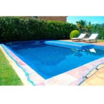 Bâche de piscine 4x4m – Couverture à feuilles – Monofilament polyéthylène HDPE – Installation facile – FUN & GO