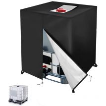 Umnuou - Bache pour Cuve 1000L IBC,Housse de Protection, Anti-UV Anti-poussière Couverture Container Réservoir IBC,Bâche de Protection,