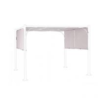 Iperbriko - Bâche pour Gazebo Slide 3X3 Gris