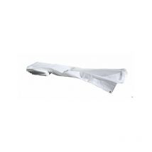 Bache blanche 1.76x3.41 m carton de 20 ref fence tarp 150 pour grille chantier