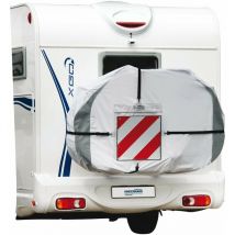 Hindermann - Bâche protection porte-vélos pour camping-car Zwoo Modèle - Pour 1 à 3 vélos
