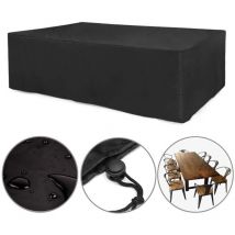 Bache Salon de Jardin, Housse Table de Jardin, Bache de Protection, Housse de Protection Salon de Jardin, Protection extérieure résistante