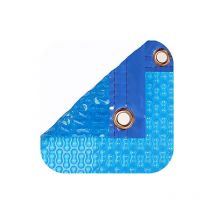 Bâche thermique 400 microns Geobubble de 8 x 3m avec renfort dans les largeurs