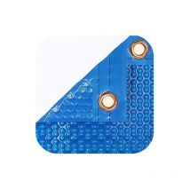 Bâche thermique 700 microns Geobubble de 3,5 x 3m avec renfort autour du contour