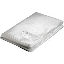 Bâche transparente 160 g/m2 3 x 4 m