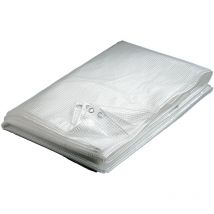 Bâche transparente 300 g/m2 Werka Pro 4 x 6 m