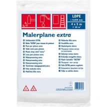 Hoffmann - Bache travaux peinture ldpe reg. 30 my 4 x 12.5 m translucide