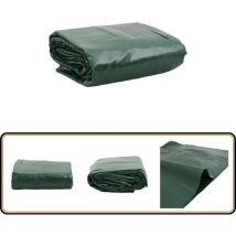 Bâche vert 5x5 m 600 g/m² - Couverture Extérieure - Bâche Imperméable - Bâche Protectrice - Bâche Verte - Bâche 5x5 Mètres
