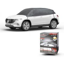 Bâche voiture All Weather Basic, bâche de voiture demi-garage taille l gris