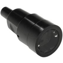 913.175 Presa di sicurezza Gomma, Silicone 250 v Nero IP20 - Bachmann