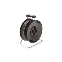 Bachmann - 395.181 - 50 m - 4 sortie(s) ca - IP20 - 1,5 mm² - Noir - 250 v