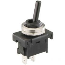 Kippschalter Serie 8400, Aussc halter, 1polig, Lötanschluss 924.160 - Bachmann