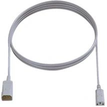 Dönges Kaltgeräte-Verlängerung, 3-polig, pvc, 1,8 m