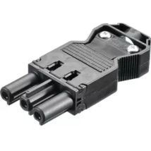 Bachmann GST18i3 Buchse Schwarz – Hochwertige Steckdose für Elektroinstallationen – Zuverlässige Verbindung für Wohn- und Geschäftsräume