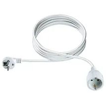 341.203S Strom Verlängerungskabel 16 a Weiß 10.00 m H05VV-F 3G 1,5 mm² - Bachmann
