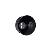 Bachmann - twist 1xCEE7/3 2xKeystone schwarz 30GE seidenmatt 931.133