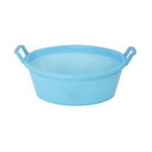 Bacinella ovale con manici - ø cm.55x20 da lt.22 2 pezzi Stefanplast