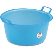 Bacinella rotonda ø 40 cm - 15 lt neutro -- idonea per alimenti