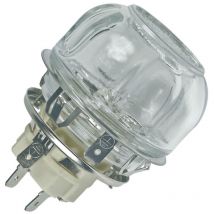 Ersatzteil - Ofenlampe (komplett) - - zanussi, aeg, essentiel b, ikea Faure leonard, zanker, curtiss, arthur martin, progress, arthur martin