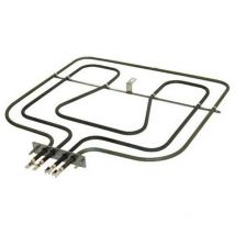 Ersatzteil - Heizelement Oberhitze 800 W + 1650 W - - FAURE, ELECTROLUX, IKEA, ZANKER, ARTHUR MARTIN ELECTROLUX, ZANUSSI, AEG, LEONARD, PROGRESS,