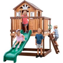 Backyard Discovery - Beacon Heights Maisonnette en Bois Maisonnette de Jardin Cabane Enfant Exterieur bois , Maisonnette Exterieur, Maisonnette de