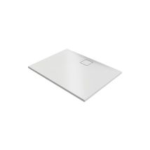 Hüppe - Bacs à douche EasyFlat fonte minérale 1600x52x1000 mm Ecoulement : côté long, blanc mat