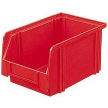 La-ka-pe - Bacs à bec, empilables, en polystyrène incassable, Taille : 3, Dimensions 230/200 x 140 x 130 mm, Couleur gris