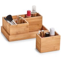 Organizer-Set Bambus 28x17,7x11cm 4teilig