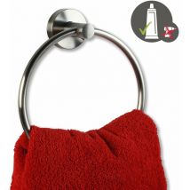 Bad Handtuchring Edelstahl inkl. Klebeset glue and remove Klebetechnik