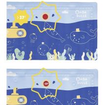 Badematte 'Meerestiere' mit Thermometer