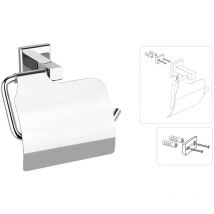 Fala - Badaccessoires Badzubehör quad Zahnputzbecher Seifenschale Wc- Toilettenpapierhalter Handtuchhalter WC-Bürste +wc- Toilettenpapierhalter mit