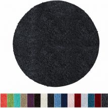 Badematte SKY Soft Dunkelgrau 95 cm Durchmesser