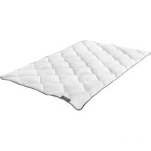 Badenia - Trendline Steppbett Micro Mono weiß 155 x 220 cm Bettdecke Schladecke