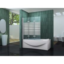 Badewannen-Aufsatz vario-frost 130 x 140 cm - Teilsatini