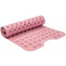 Badewannenmatte 100 x 40 cm Duschmatte Badematte Rutschfest Wanneneinlage Rosa - Witen&nock
