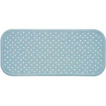 Badewannenmatte hellblau 76 x 34 cm