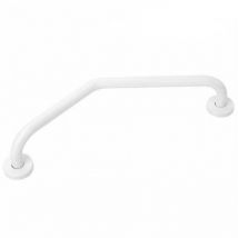 Trade Shop - BADEZIMMER HALTEGRIFF FÜR ÄLTERE MENSCHEN MIT BEHINDERUNG STAHL WEISS RUTSCHFEST 60 CM -