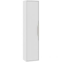 Badplaats - Badezimmerschrank Rimini 38 X 33 X 170 Cm - Matt Weiß - 1-türige