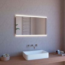 Badezimmerspiegel 120x70cm Mit Led-hintergrundbeleuchtung Und Anti-beschlag Etr107