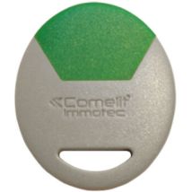 Badge MIFARE porte-clé vert – Accessoire contrôle d'accès – Electricité et domotique